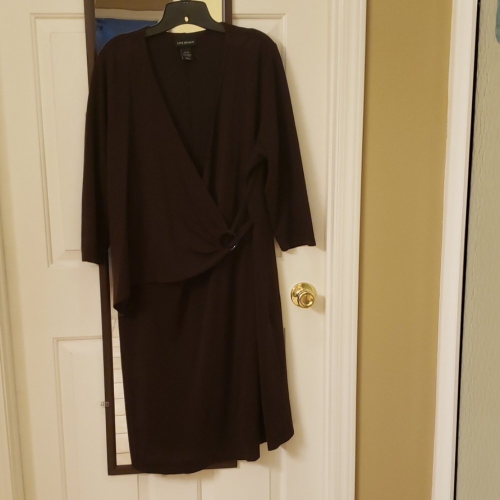 Lane Bryant wrap dress 3/4 sleeve 18/20